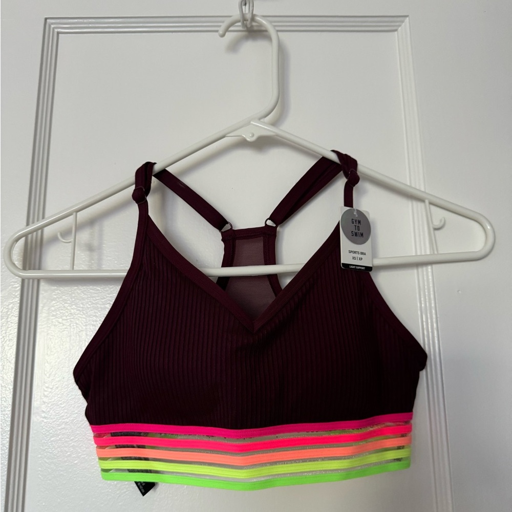 Victoria’s Secret PINK XS sports bra/swim top